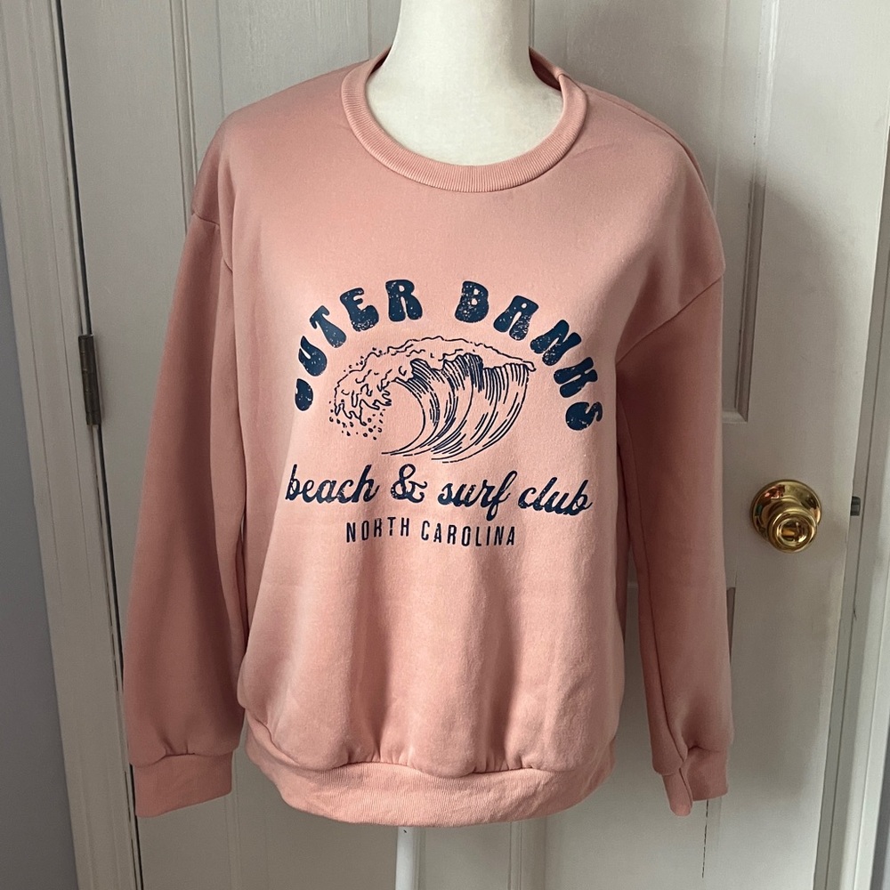 Outer Banks graphic soft sweatshirt EUC M